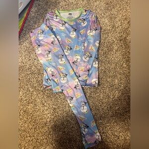 Kids size Small baby Yoda Pajamas